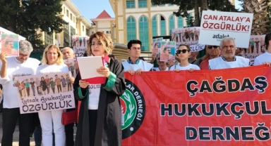 Tutuklu avukatlara özgürlük istediler