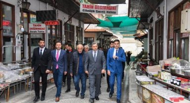 Vali Şahin'den Elmalı ziyareti