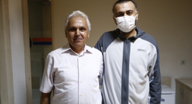 Yeğenine böbreğini bağışladı