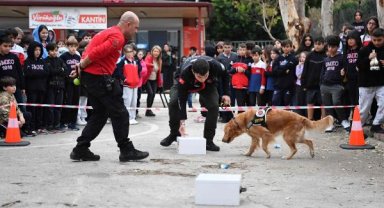 Zeyna'dan öğrencilere afet tatbikatı 