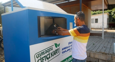 Zirai ambalaj atık otomatları arttırıldı 
