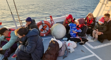 32 düzensiz göçmen yakalandı