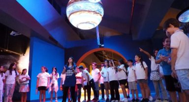 ABM'de çocukların gökyüzü serüveni