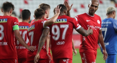 Antalyaspor gol şovla turladı: 6-1