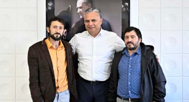 Başkan Uysal, apartman görevlileriyle buluştu