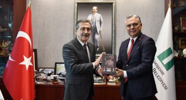 Uysal'dan kardeş belediyeye ziyaret