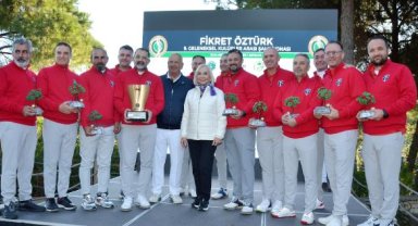 Fikret Öztürk Golf Turnuvası sona erdi