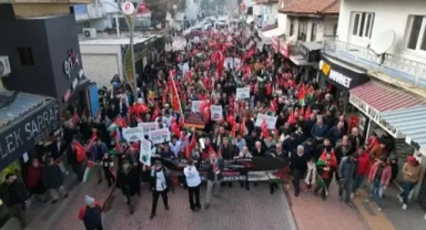 Filistin'e destek yürüyüşü