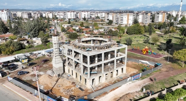 Güneş Mahallesi Cami inşaatı sürüyor
