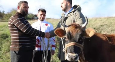 İnek parasıyla katıldı, Avrupa 3'üncüsü oldu