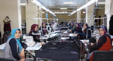 Kadınların sayısı tekstil işletmeleriyle arttı
