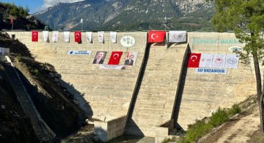 Kapıçay Barajı açıldı