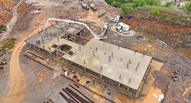 Konaklı Spor Kompleksi'nde çalışmalara devam