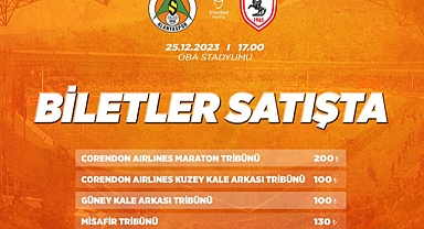 Maç biletleri satışa çıktı