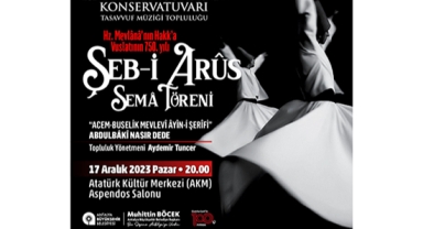 Mevlânâ, Sema Töreni ile anılacak