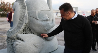 Alany'da Taş Heykel Sempozyumu sona erdi