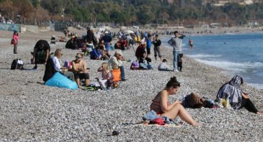 Yağış sonrası deniz keyfi