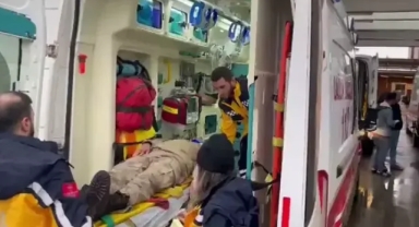 Zırhlı araç devrildi: 3 asker yaralı