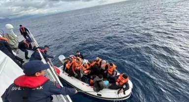 25 kaçak göçmen kurtarıldı