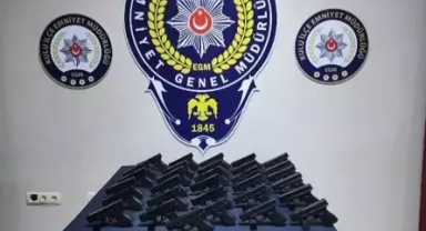 31 ruhsatsız tabanca ele geçirildi