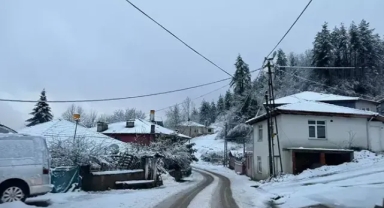  35 köy yolu kardan kapandı