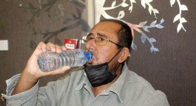 9 yıl hasret kaldığı suyu, nakil sonrası kana kana içti