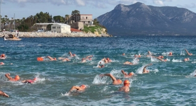Açık Deniz Kış Yüzme Ma­ra­to­nu gerçekleşti