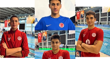 Akrep’in yüzücüleri madalya ile döndü 