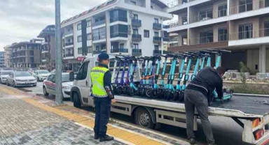 Antalya’da Skuter hamlesine devam 