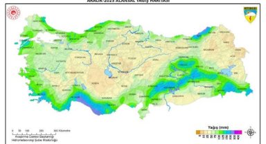 Aralık yağışları yüzde 89 arttı