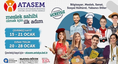 ATASEM'de ikinci dönem kayıtları 