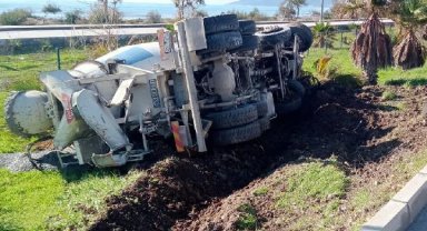 Beton mikserinden kendi kaçtı, kardeşi öldü