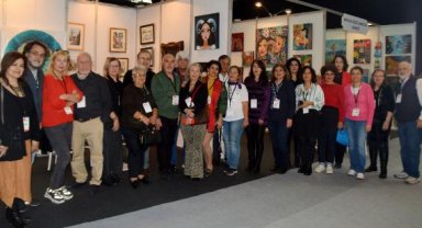 Sanat fuarı sona erdi