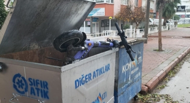 Çöpte bir ‘Martı'