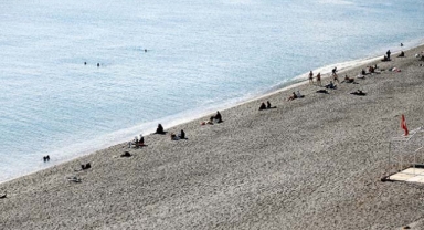 Denizin ısınınca turiste gün doğdu 