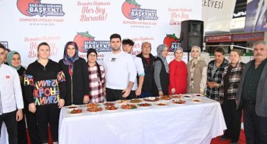 'Domates' temalı yemek yarışması