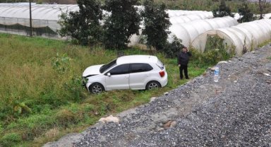 Gazipaşa'da kaza: 1 yaralı