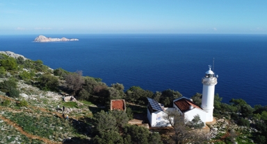 Kuş bakışı Gelidonya  