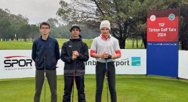 Golf Turu'nda yağmur engeli