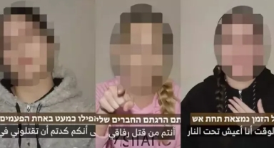 Hamas, 3 İsrailli rehinenin görüntüsünü paylaştı