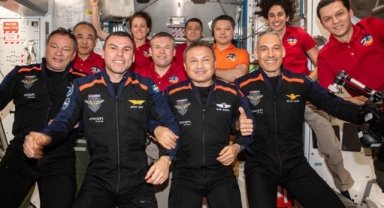 İlk Türk astronot Gezeravcı uzaydan fotoğraf paylaştı