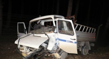 Aksu'da kaza: 1 ölü, 2 yaralı