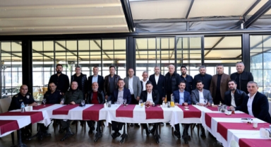 Kahvaltıda buluştular 