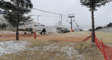 Kar yağmayınca sezonu açamadılar