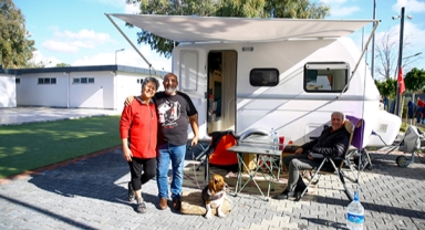 Karavan Park tatilcilerin gözdesi 