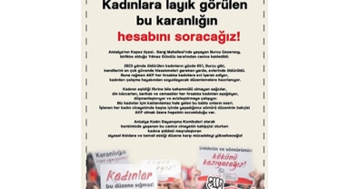 KDK’dan kadın cinayetine tepki    