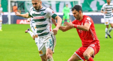 Konya’da kazanan çıkmadı: 1-1