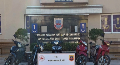 Motosiklet hırsızı yakalandı