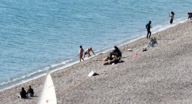 Ocak ayında deniz keyfi