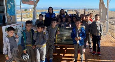 Öğrencilere polislik anlatıldı 